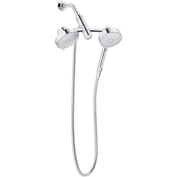 Kohler Awaken 2In1 Multifunction Shower Combo Kit, Showerhead and